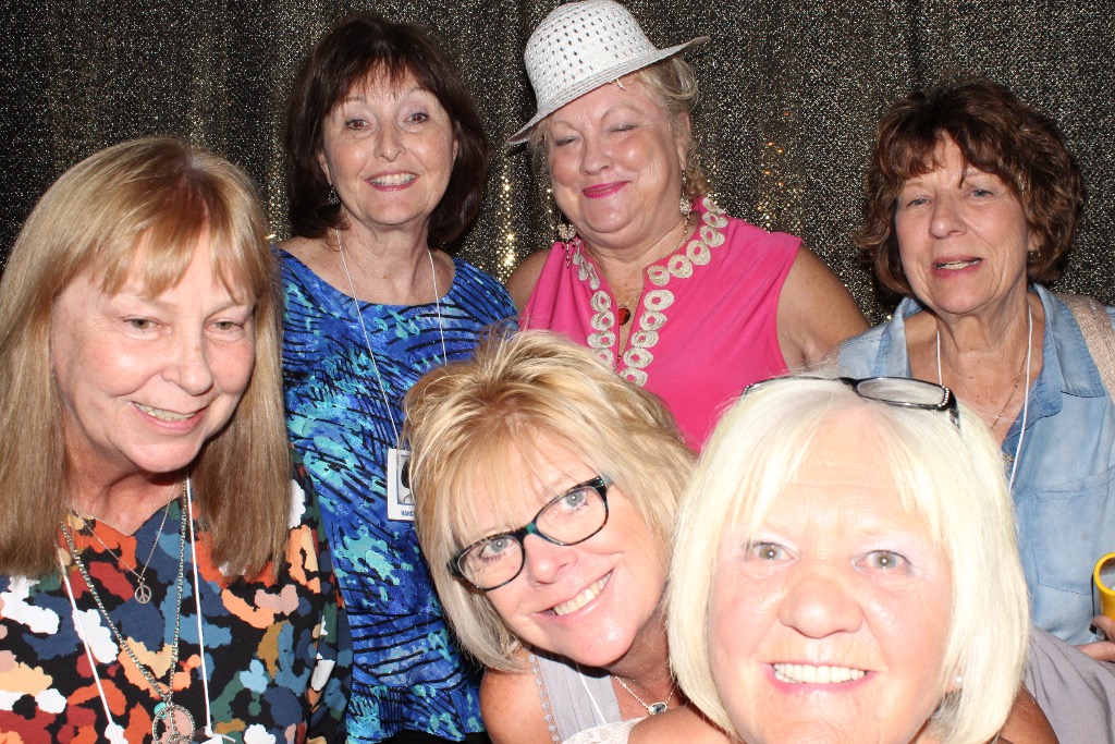 Front: Nancy Hall, Ann Brady and Cathy Hunt; Back: Nancy Jackson, Lura Sullivant and Donna Dees