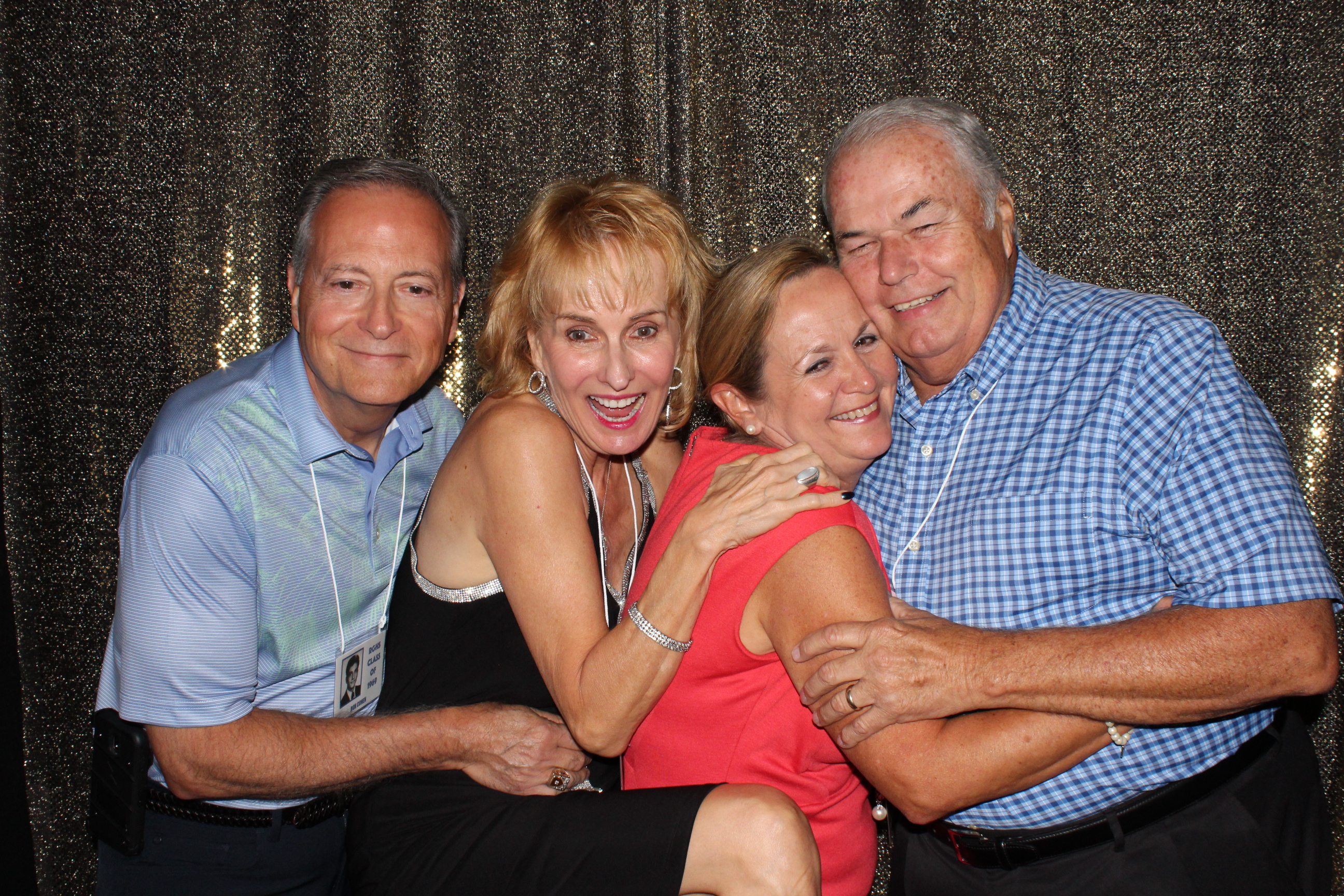 PHOTO BOOTH: Ron and Judy Cohen; Cindy Capnerhurst and Steve Robison