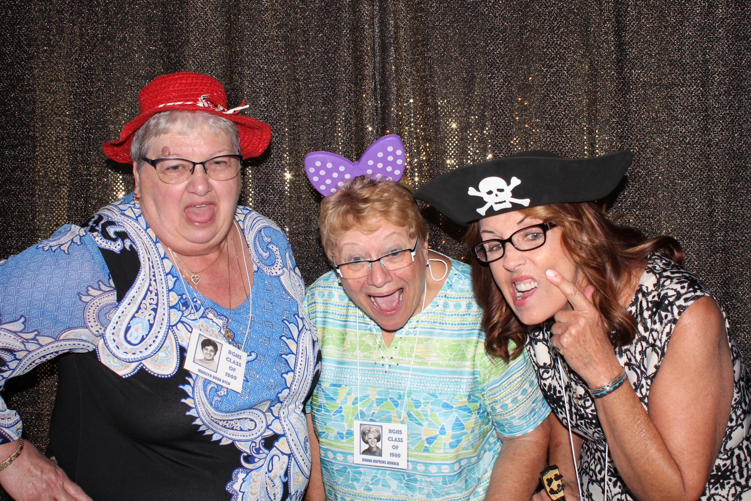 PHOTO BOOTH: Marilyn Bova, Donna Hopkins and Sherry Anderson