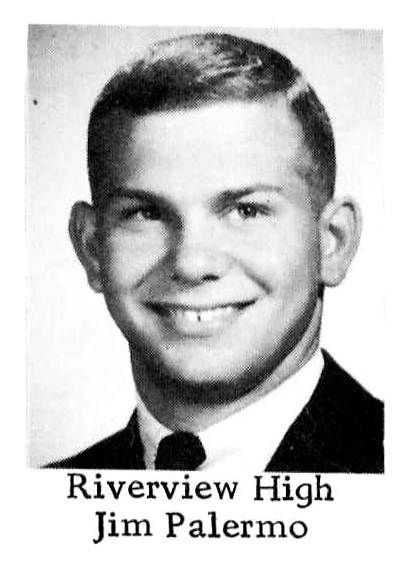Jim Palermo, RGHS Senior Class President. PROM MAGAZINE APRIL 1967