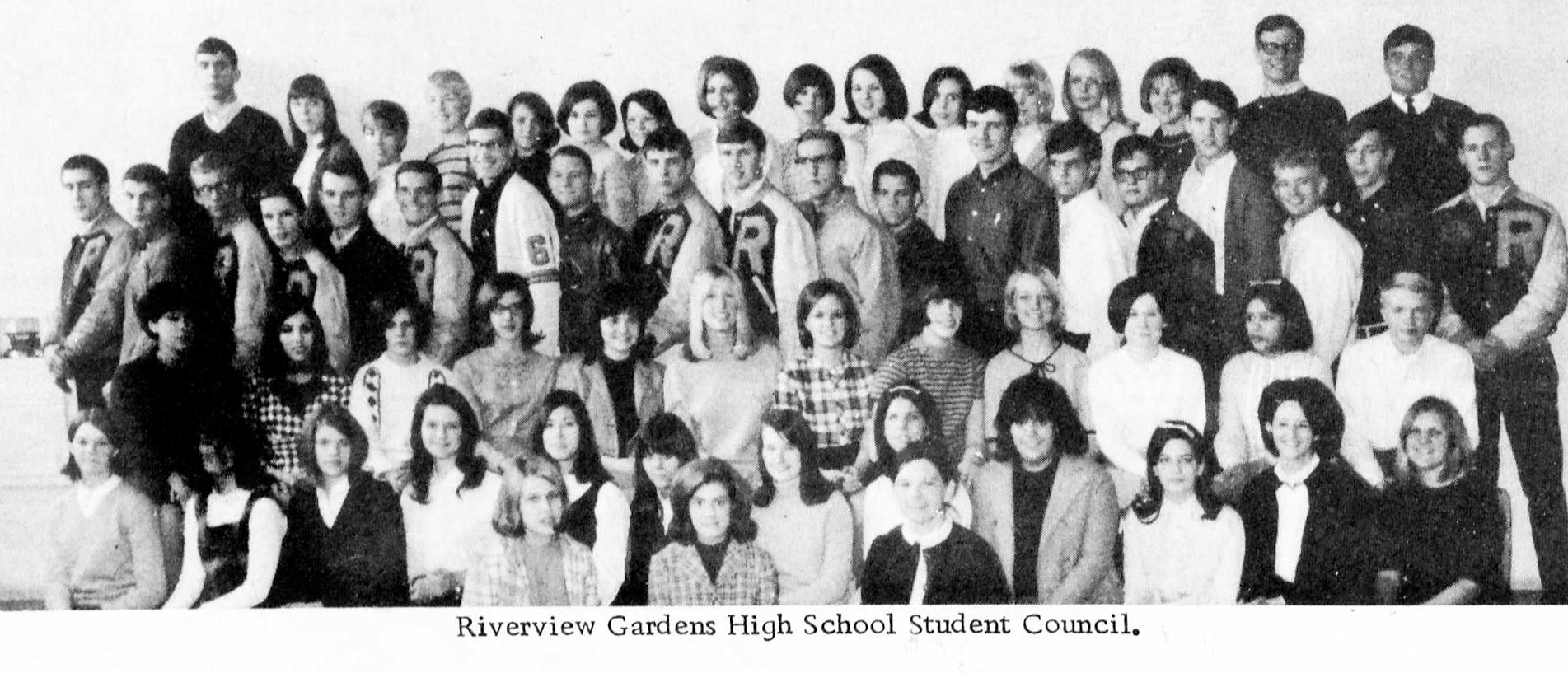 RGHS Student Council: 1967-68 School Year. PROM MAGAZINE JUNE 1968