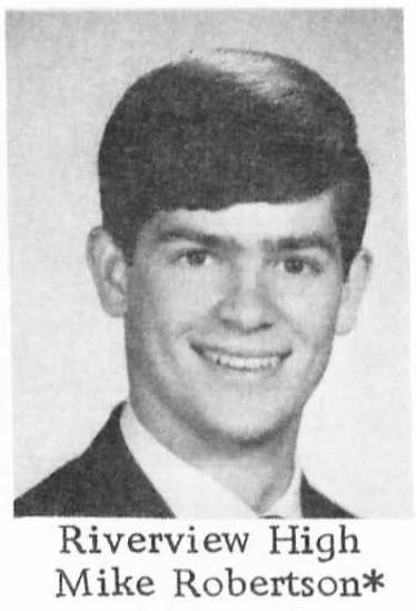 PROM MAGAZINE JANUARY 1969 featured Student Council Presidents: RGHS Student Council President Mike Robertson