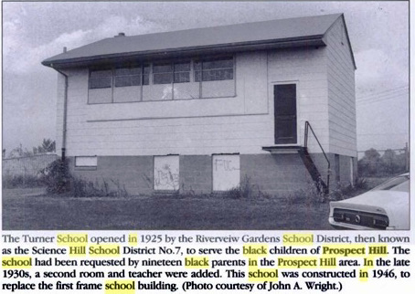 Turner School-1946. WRIGHT: DISAPPEARING BLACK COMMUNITIES. 