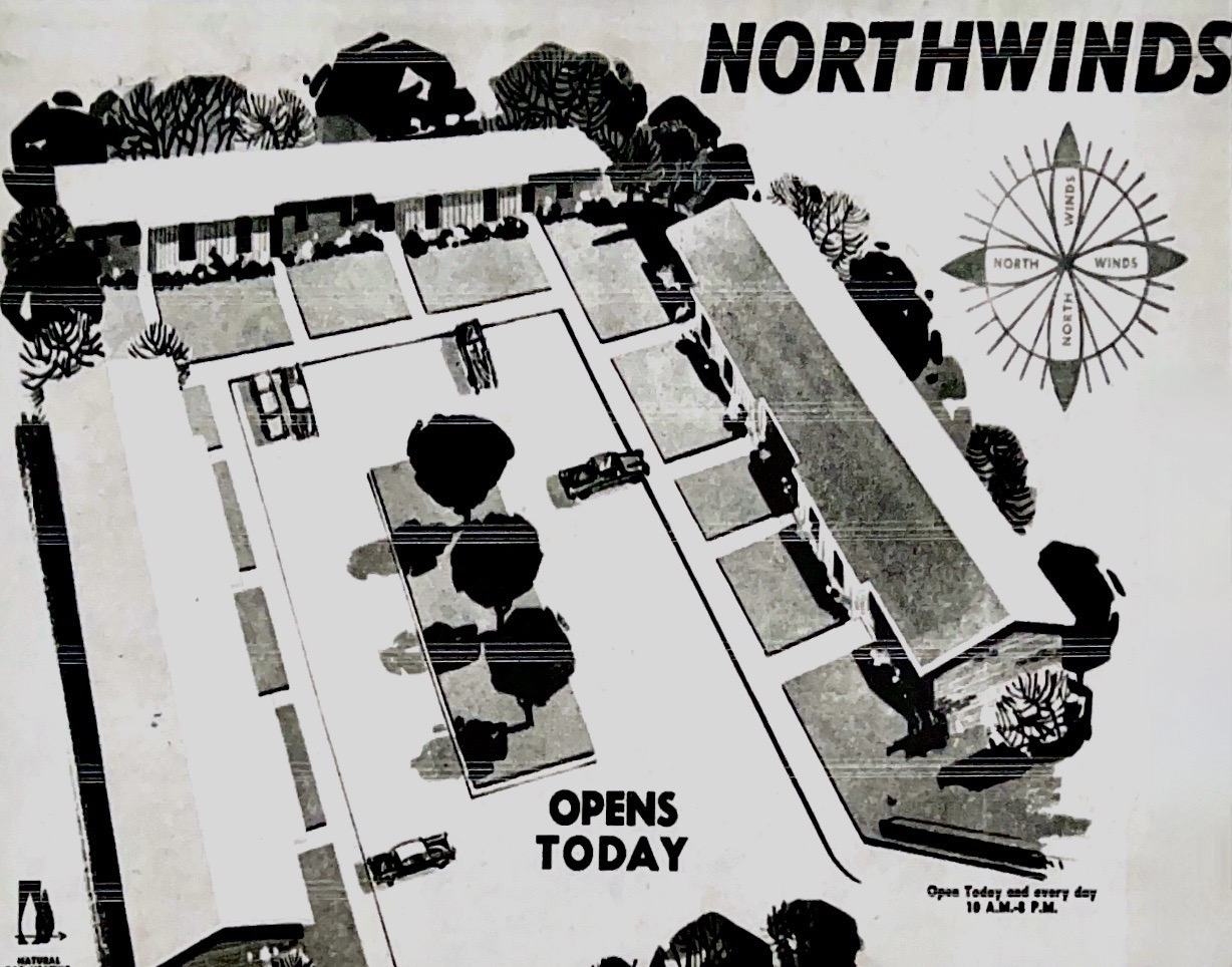 NORTHWINDS ESTATES promotional ad. St. Louis Post-Dispatch, January 20, 1963. 