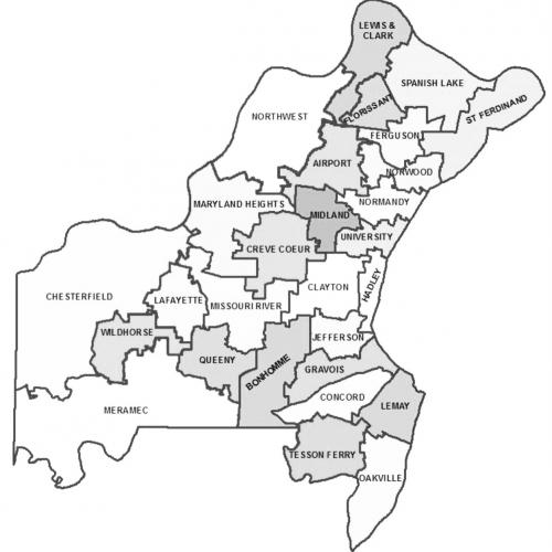 Civil Township Map 2021. 
